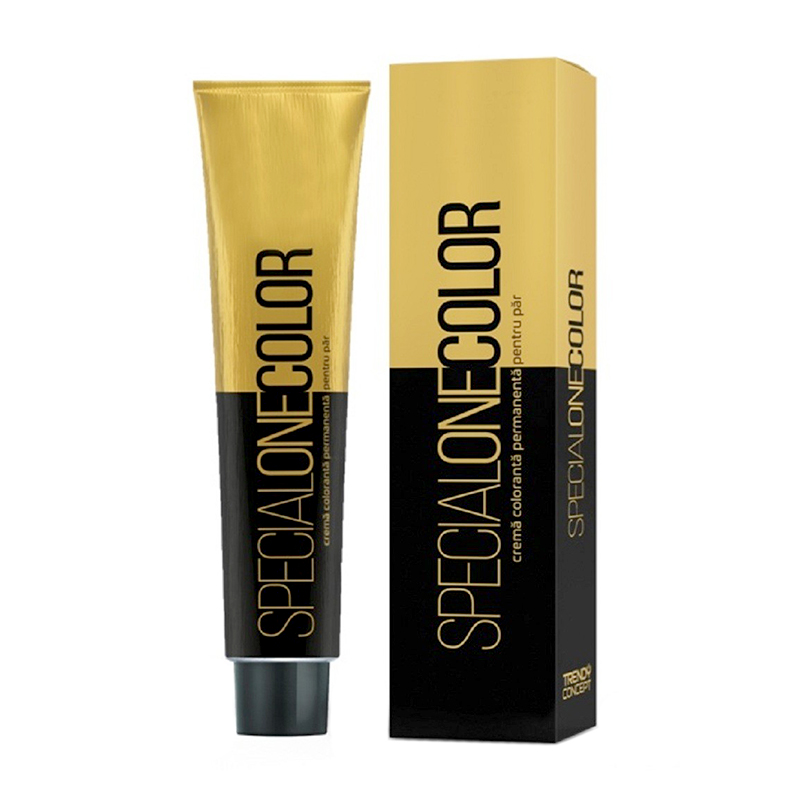 Перманентна крем-фарба для волосся Trendy Hair Special One Color Permanent Hair Coloring Cream 7.66 Red Intense Blonde, 60 мл